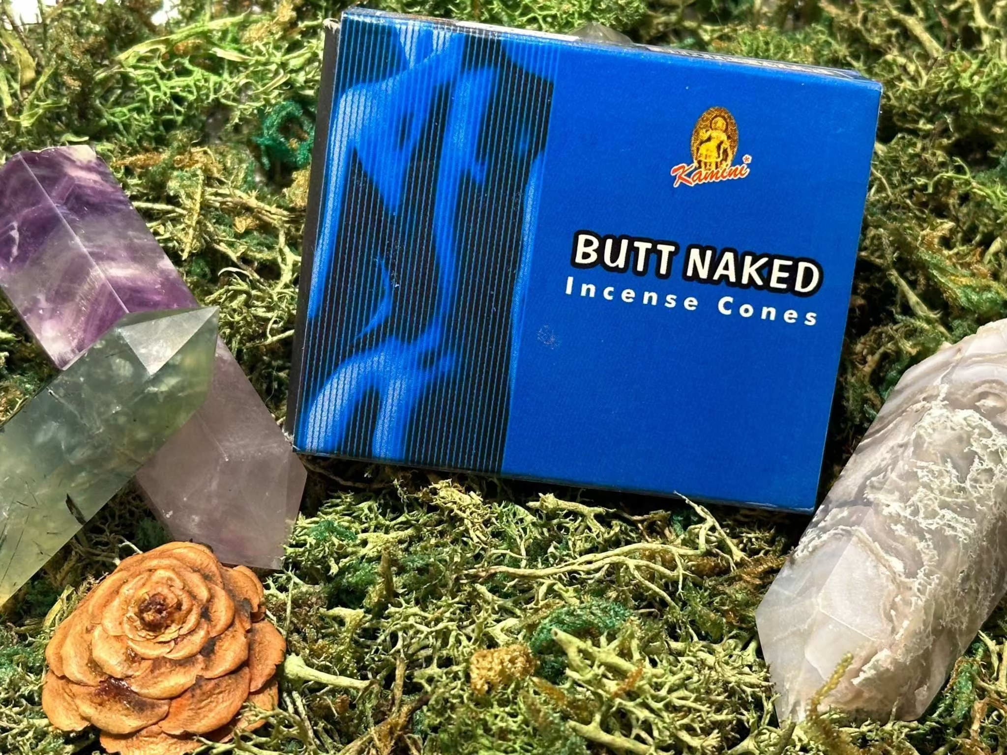 Incense Cones - Butt Naked Sacred Crystals