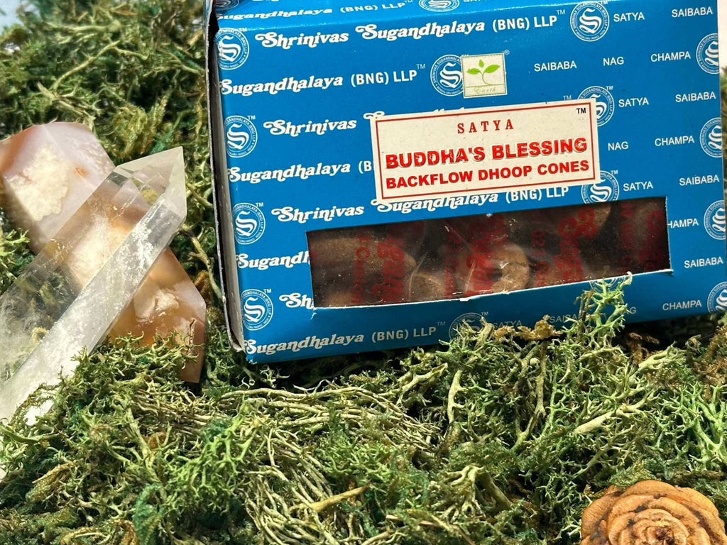 Backflow Incense Cones - Satya Sacred Crystals