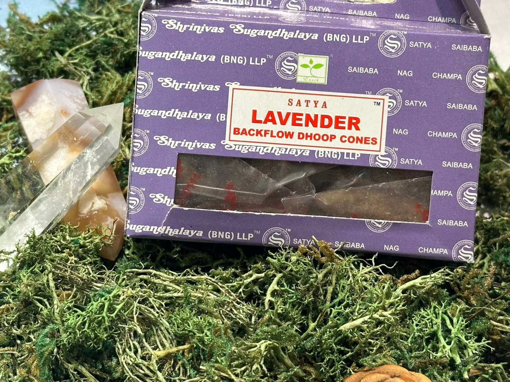 Backflow Incense Cones - Satya Sacred Crystals