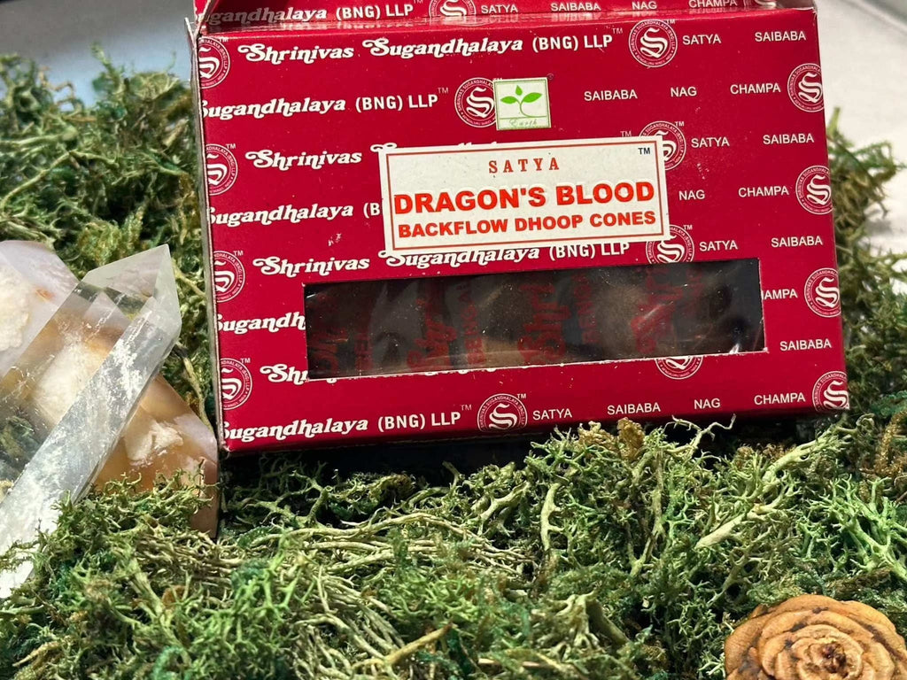 Backflow Incense Cones - Satya Sacred Crystals