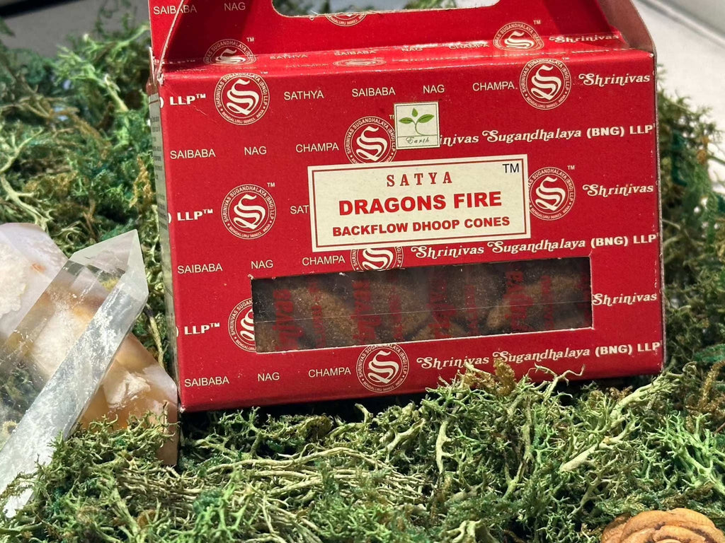 Backflow Incense Cones - Satya Sacred Crystals