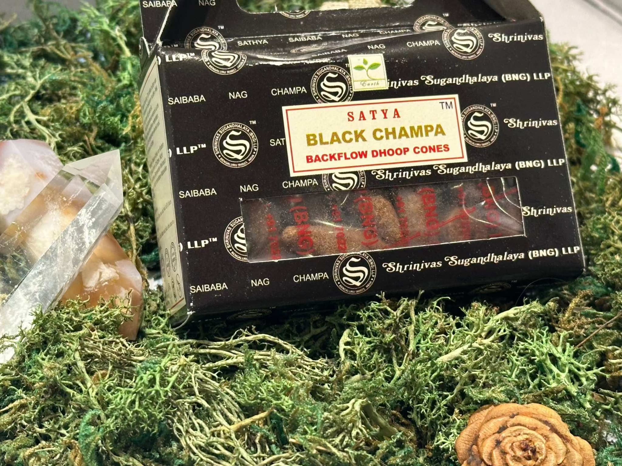 Backflow Incense Cones - Satya Sacred Crystals