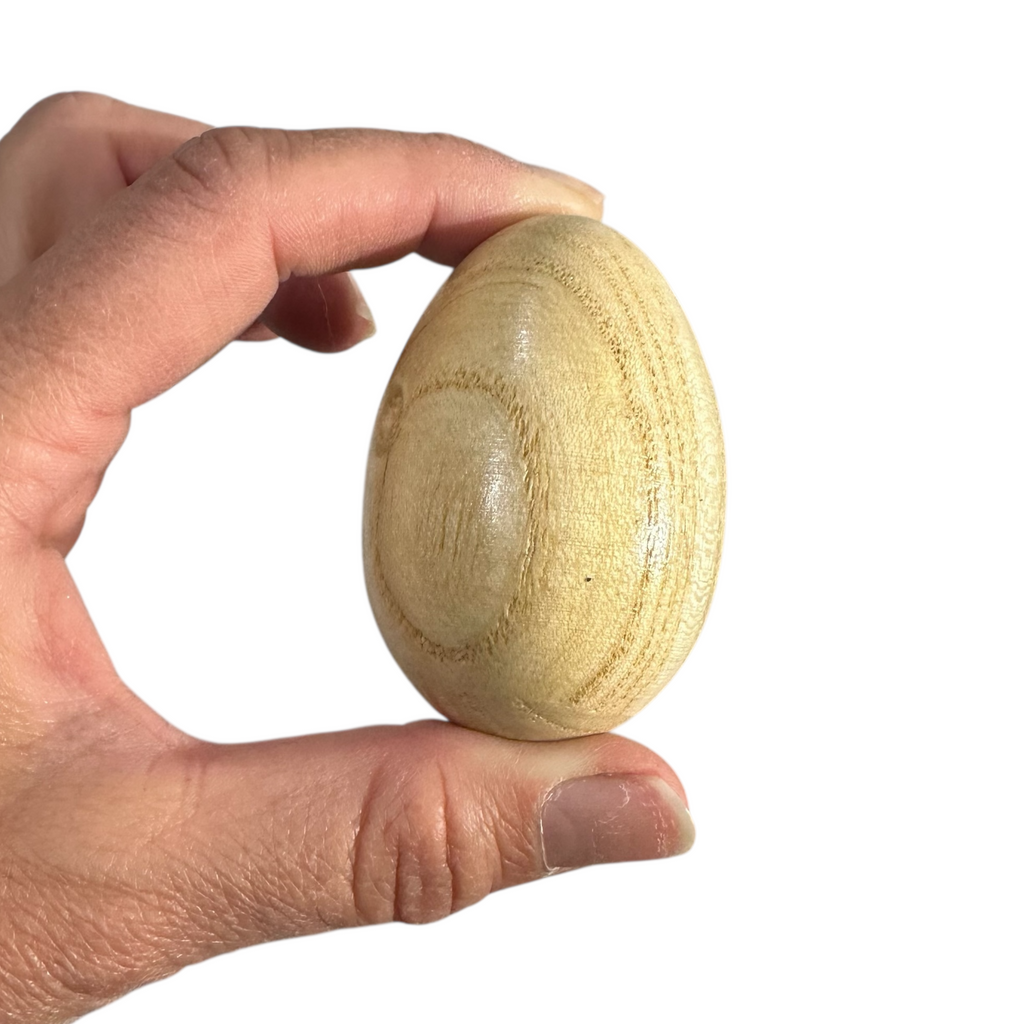 Wooden Egg Shakers – Natural Rhythm Eggs for Kids, Music Play & Eco Percussion Music Frog Co