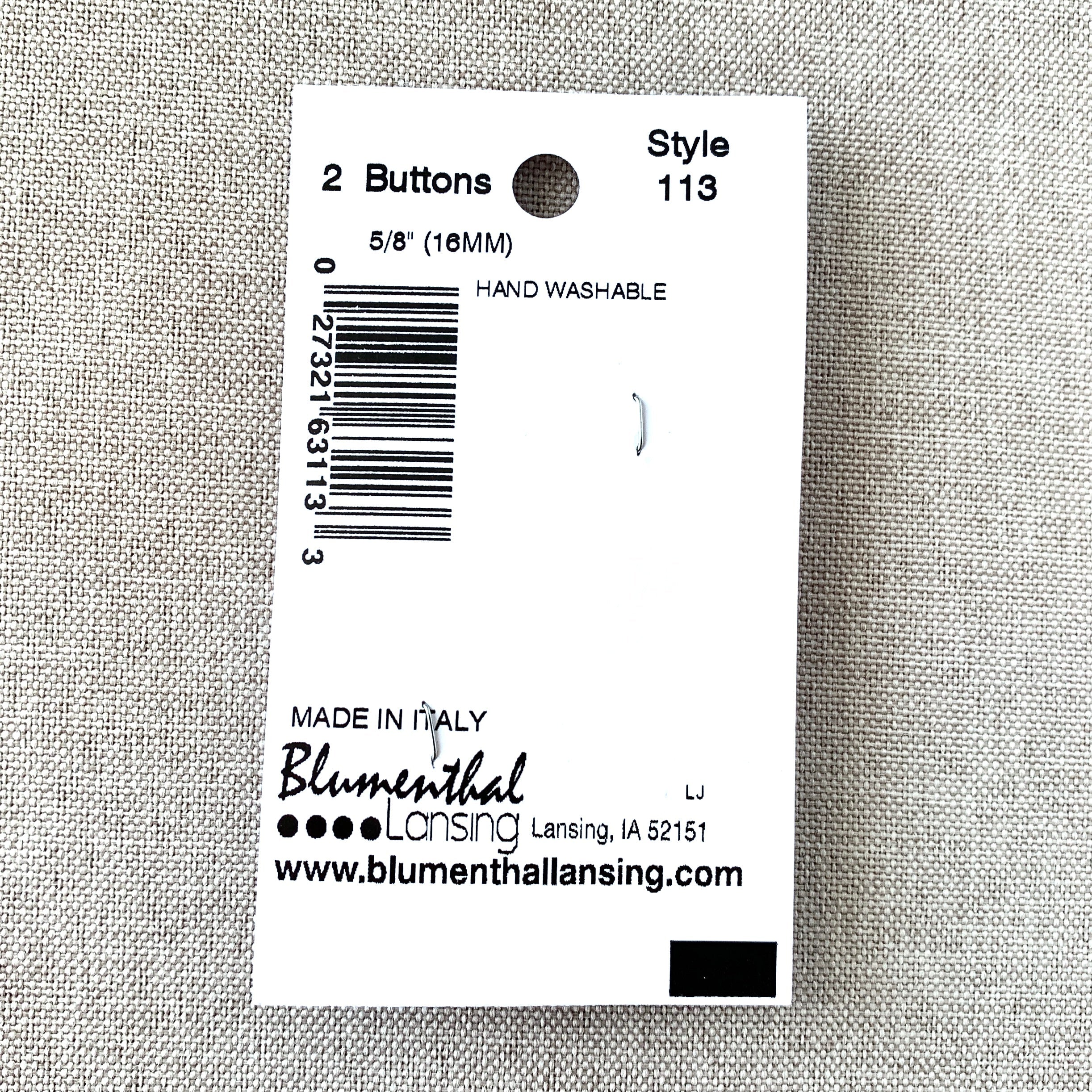 113 Pearl White Crystal - La Petite - 1 Hole Shank - 16mm - Ivory White The Attic Exchange