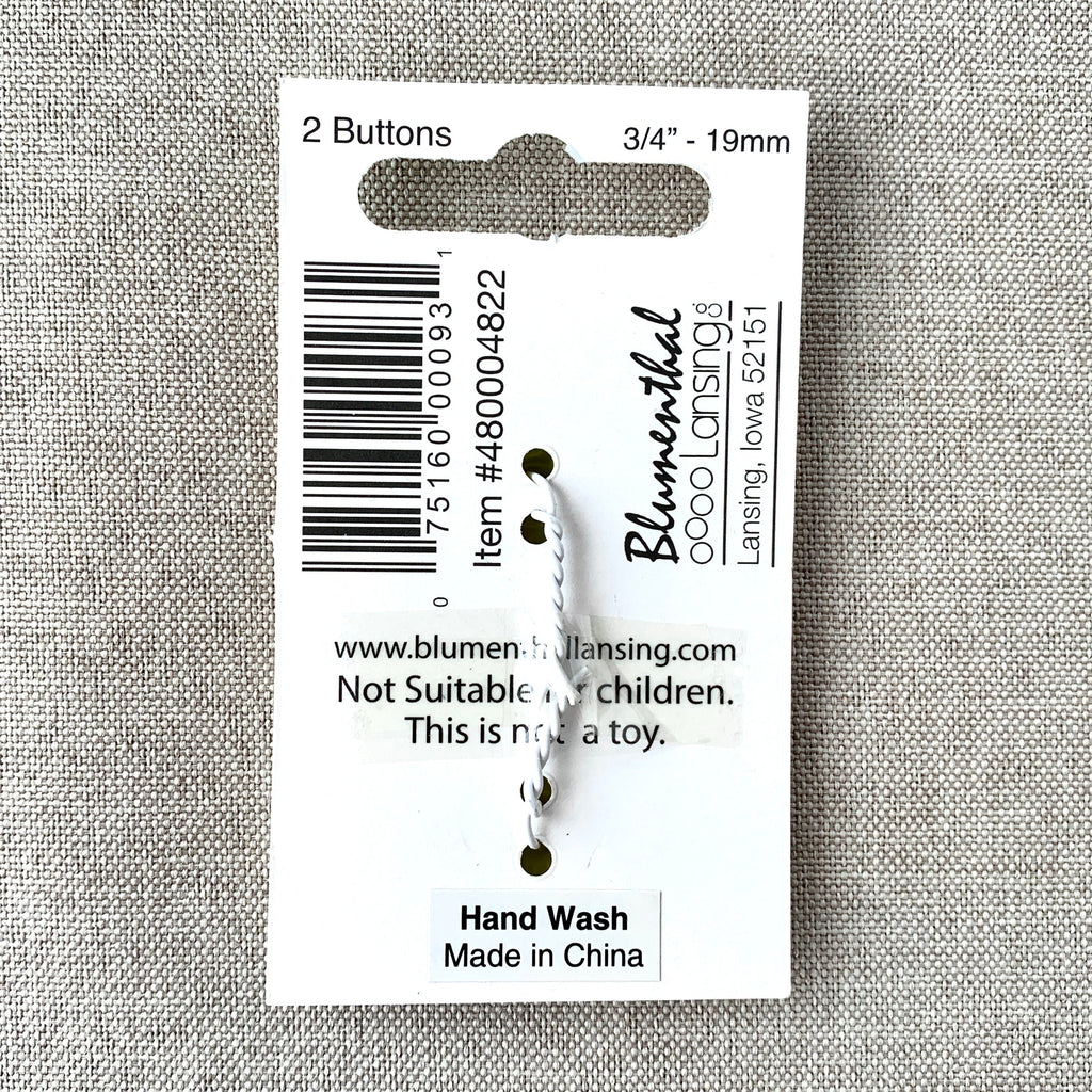 4822 Yellow Flower - Flower Garden - 2 Hole - 19mm Buttons The Attic Exchange