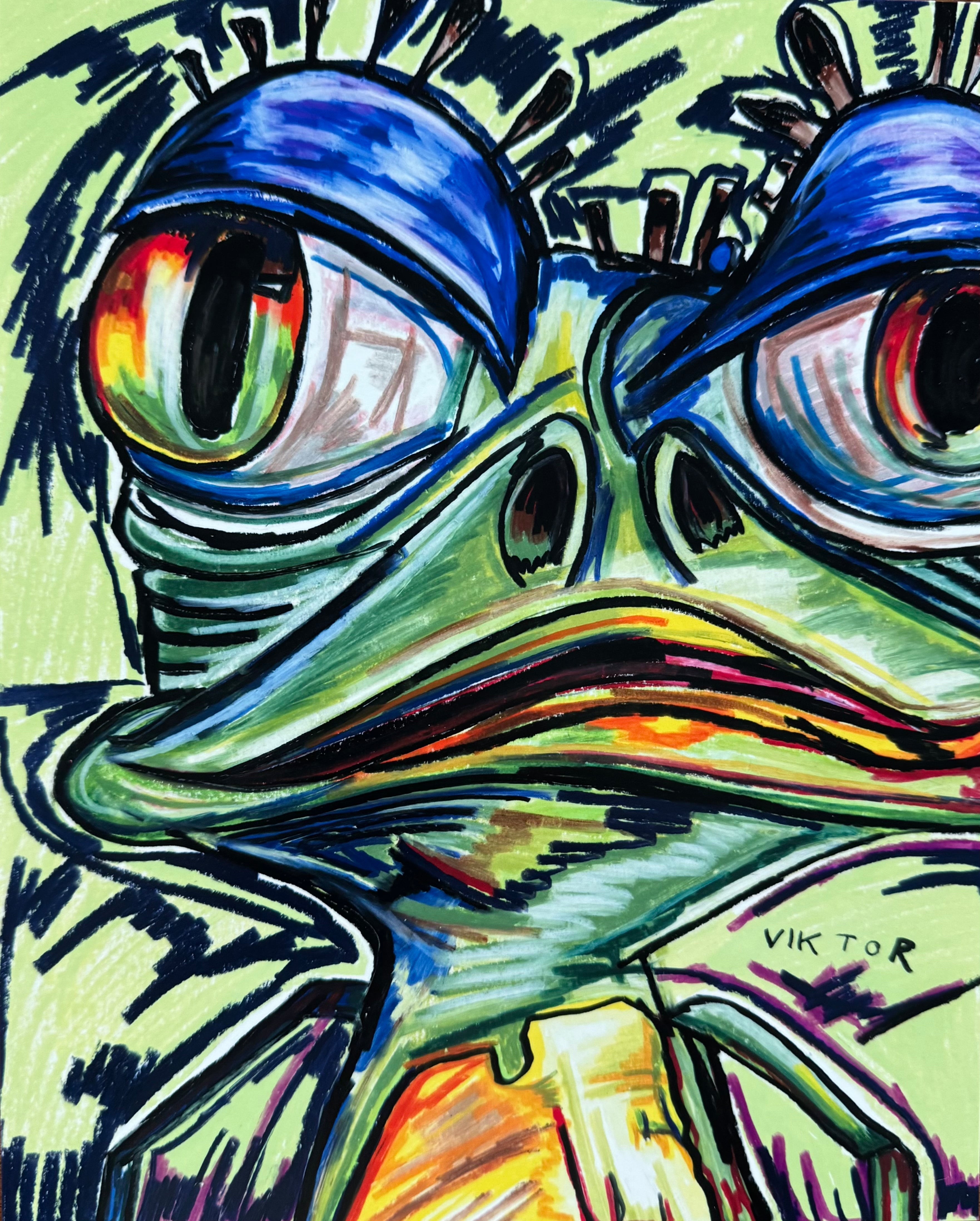 Crazy Frog - Art Prints Vichy's Art