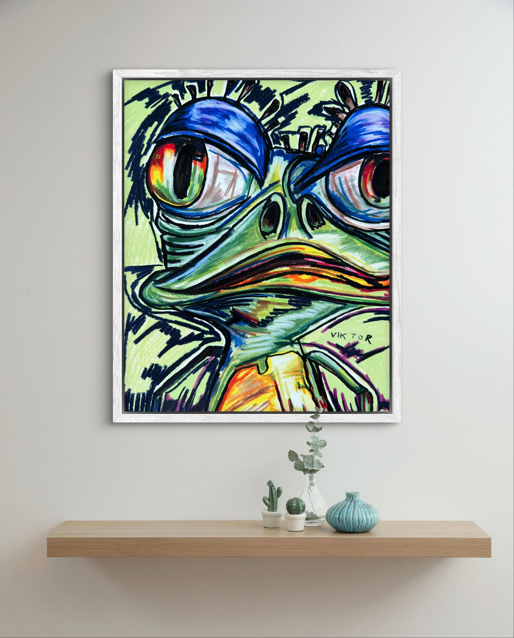 Crazy Frog - Art Prints Vichy's Art