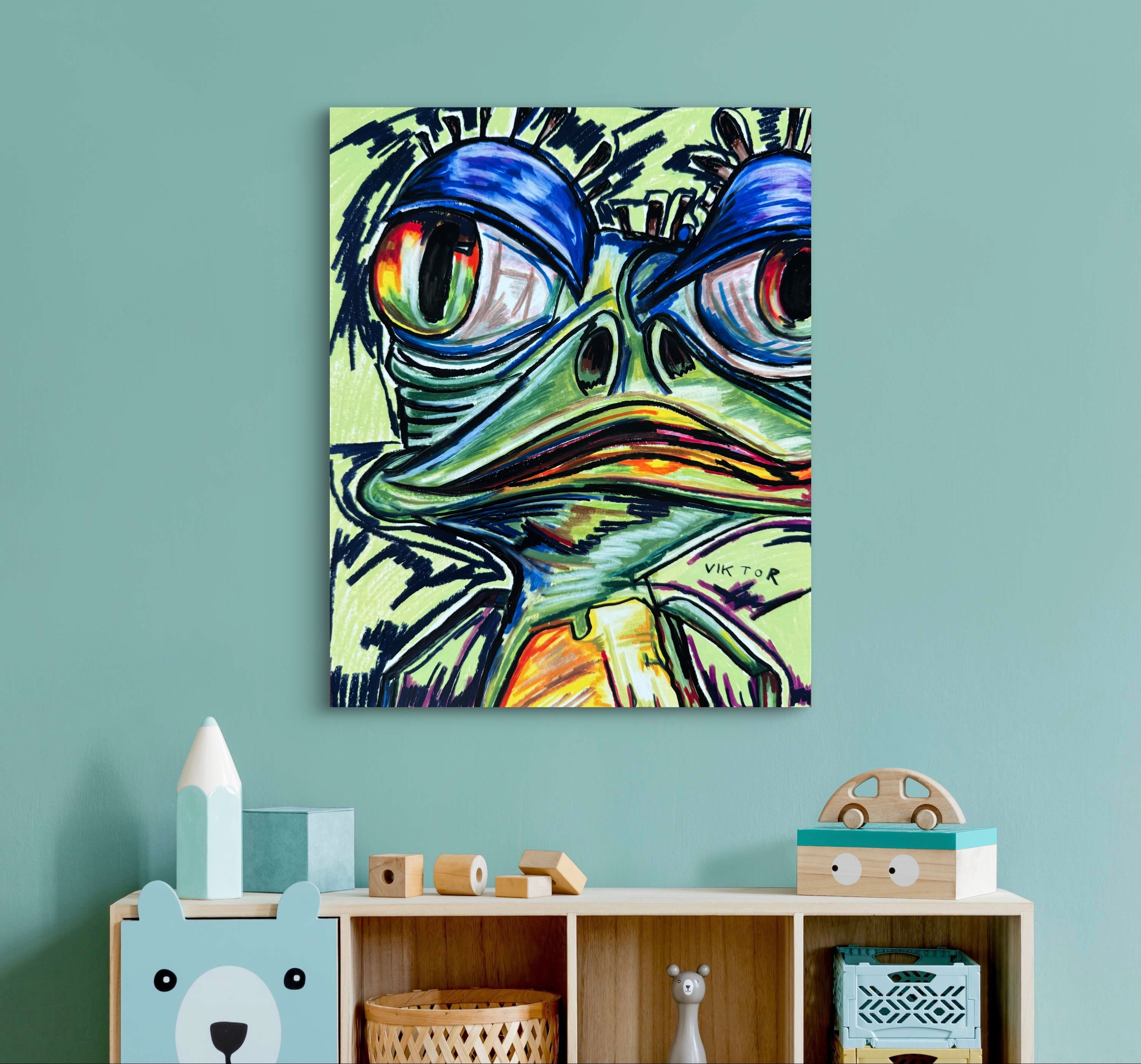 Crazy Frog - Art Prints Vichy's Art