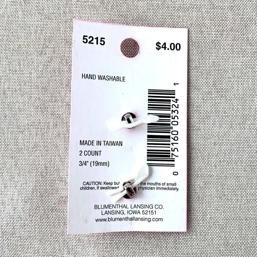 5215 Magenta Flower - Glamour Gems - Shank Buttons - 19mm - Pink The Attic Exchange