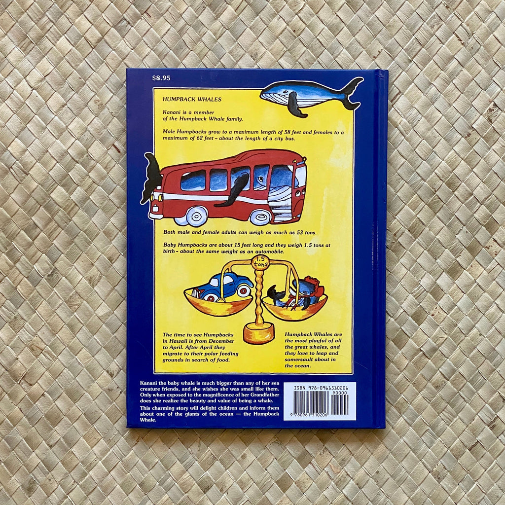 The Whale Who Wanted to be Small Hawaiian Children's Books by Gill McBarnet