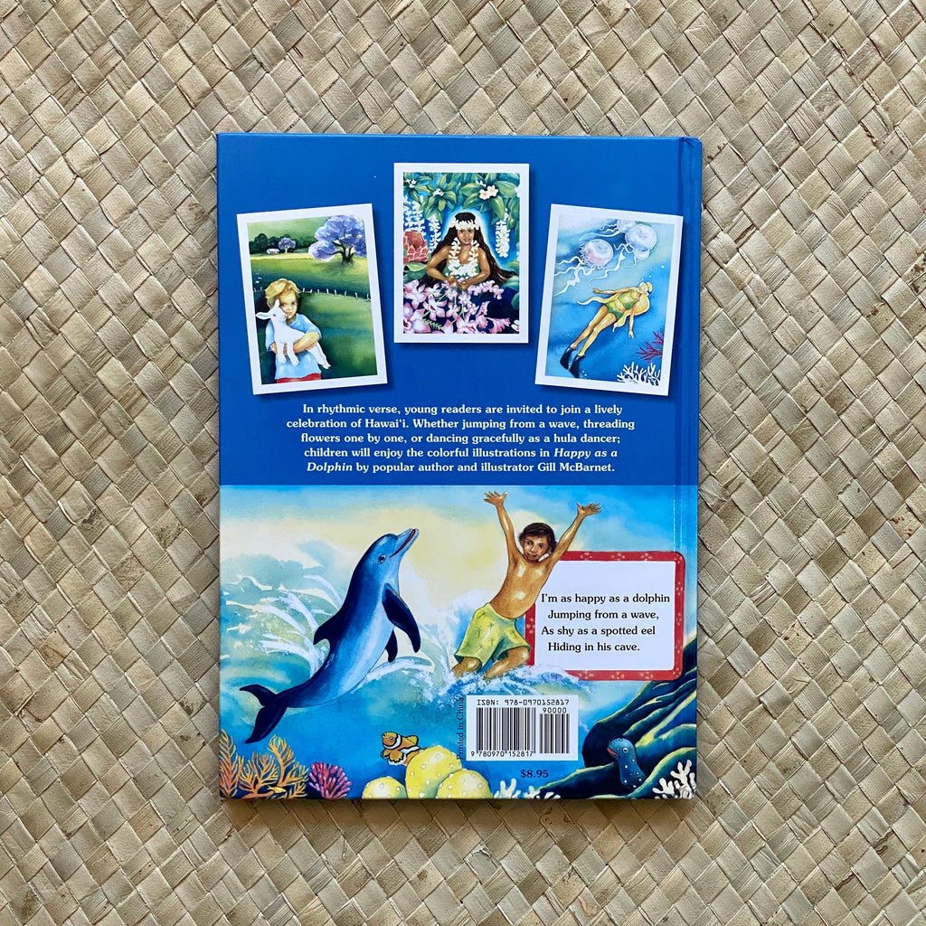 Happy as a Dolphin Hawaiian Children's Books by Gill McBarnet