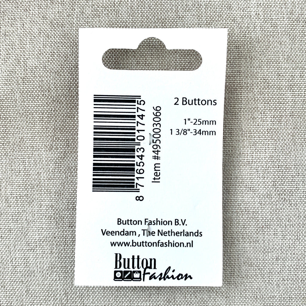 3066 - Coordinates - 2 Hole - Assorted Sizes - Black Pink Blue Yellow The Attic Exchange