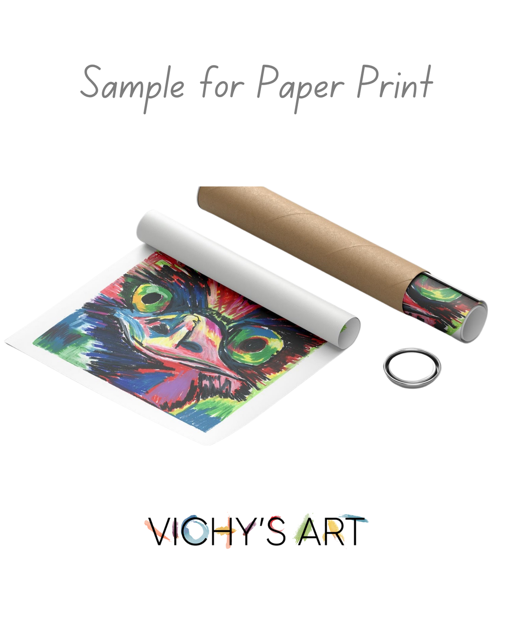 Whimsy Boar - Art Prints Vichy's Art