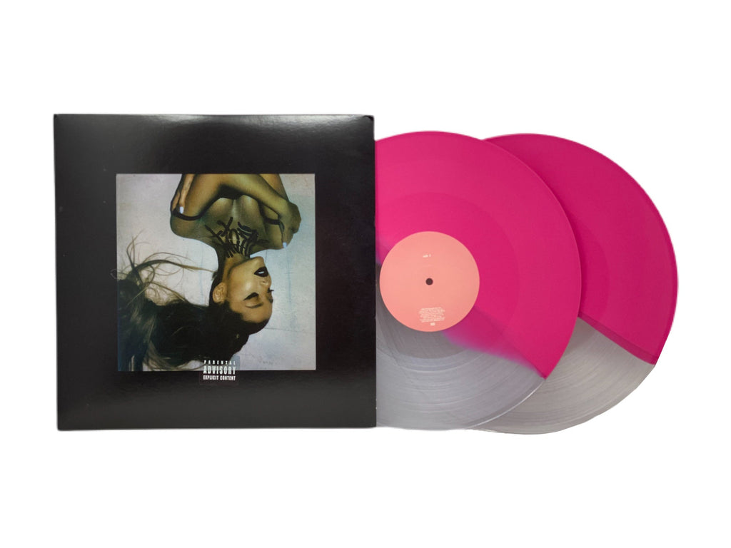 Ariana Grande - thank u, next (Half Clear & Half Pink Color Vinyl) Pale Blue Dot Records