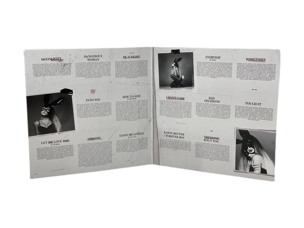 Ariana Grande - Dangerous Woman (Purple & Black Swirl Double LP) Pale Blue Dot Records