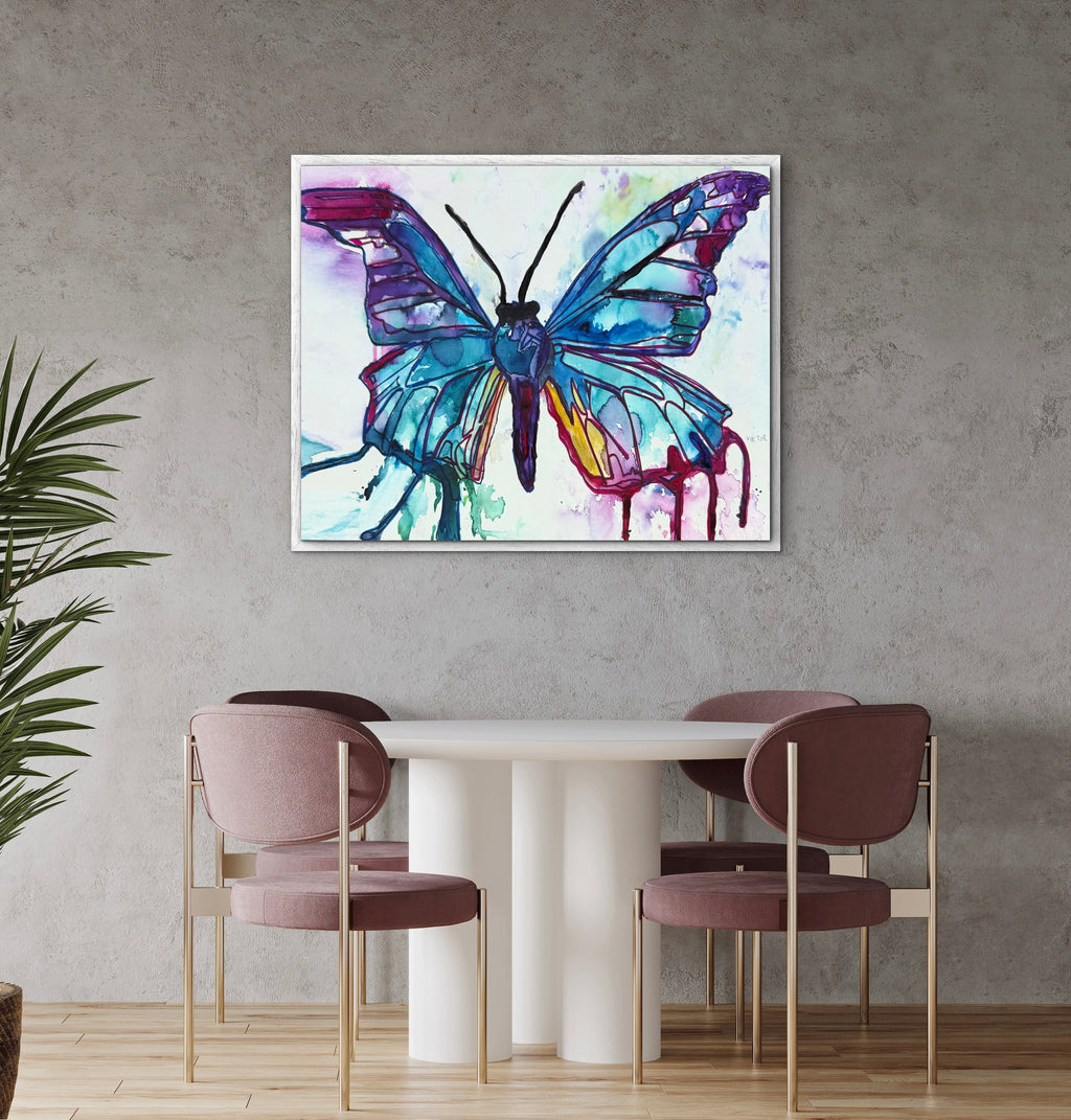 Purple Wings - Art Prints Vichy's Art