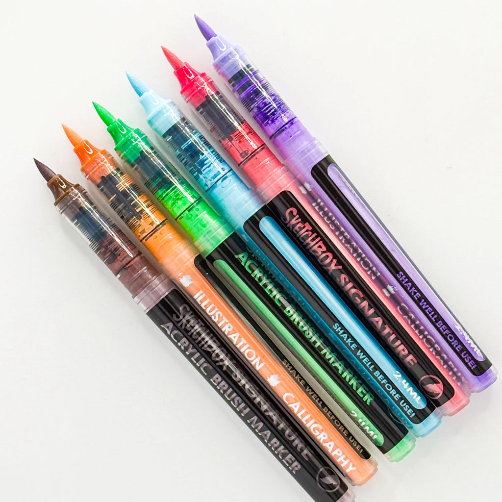 SketchBox Signature Paint Marker- 6 Set ShopSketchBox