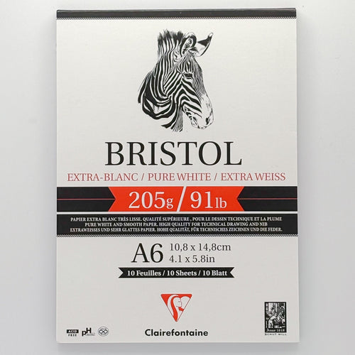 Clairefontaine Bristol Pad Extra White--4x6 ShopSketchBox