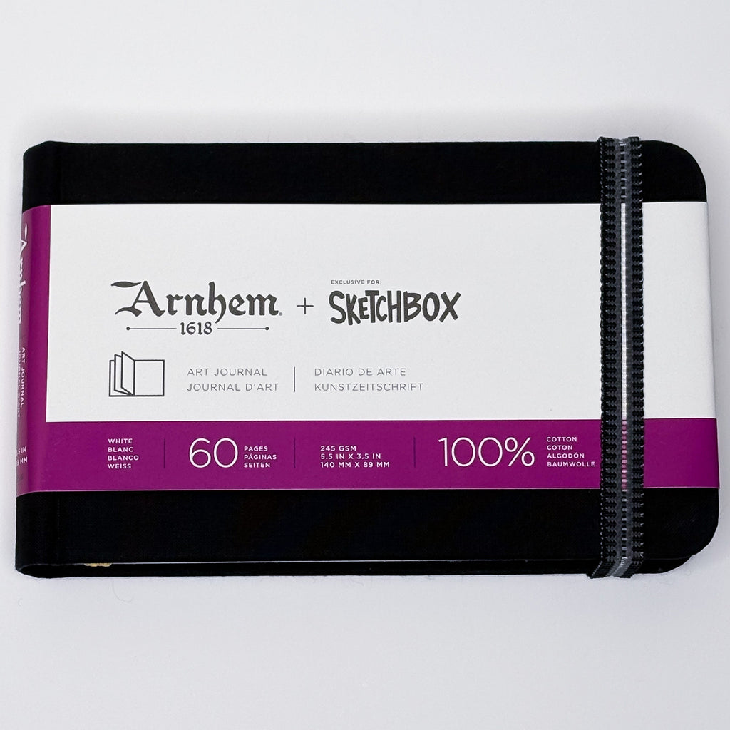 Custom Arnhem 1618 SketchBook--5.5"x3.5" 245 gsm 60 pages ShopSketchBox