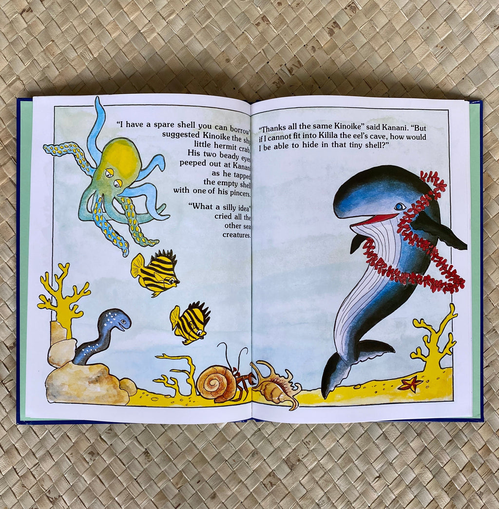 The Whale Who Wanted to be Small Hawaiian Children's Books by Gill McBarnet