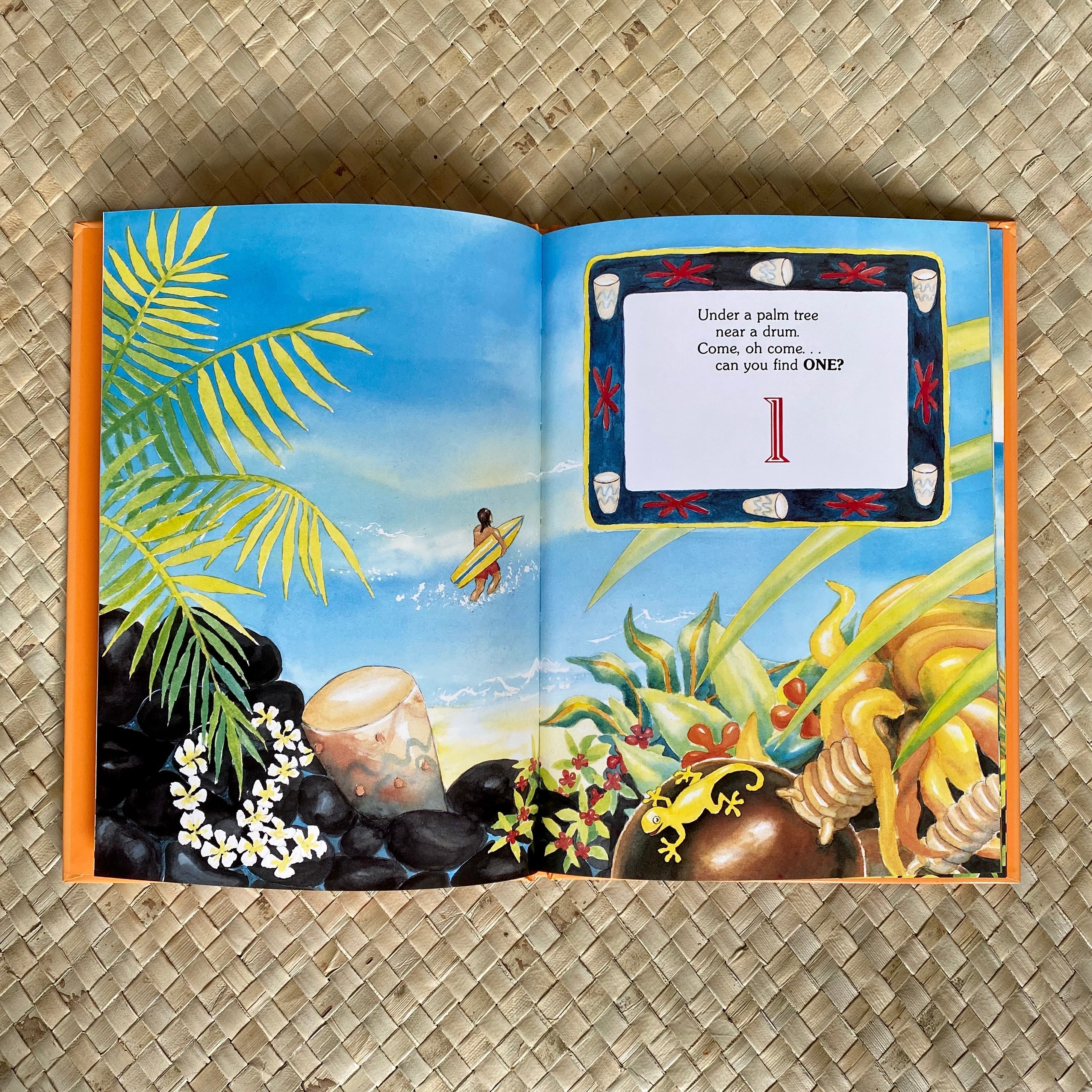 Gecko Hide and Seek Hawaiian Children's Books by Gill McBarnet