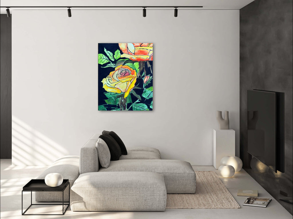 Yellow Roses - Art Prints Vichy's Art