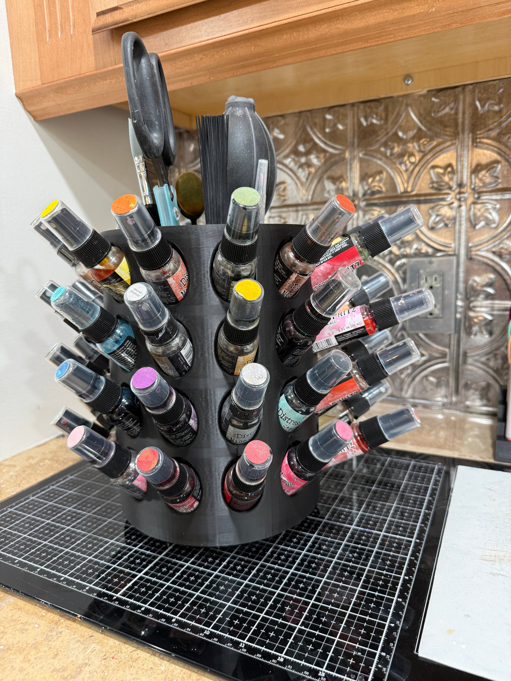 Distress Oxide Spray Carousel, 1 oz Bottle Storage Organizer Y-Axis Printing LLC