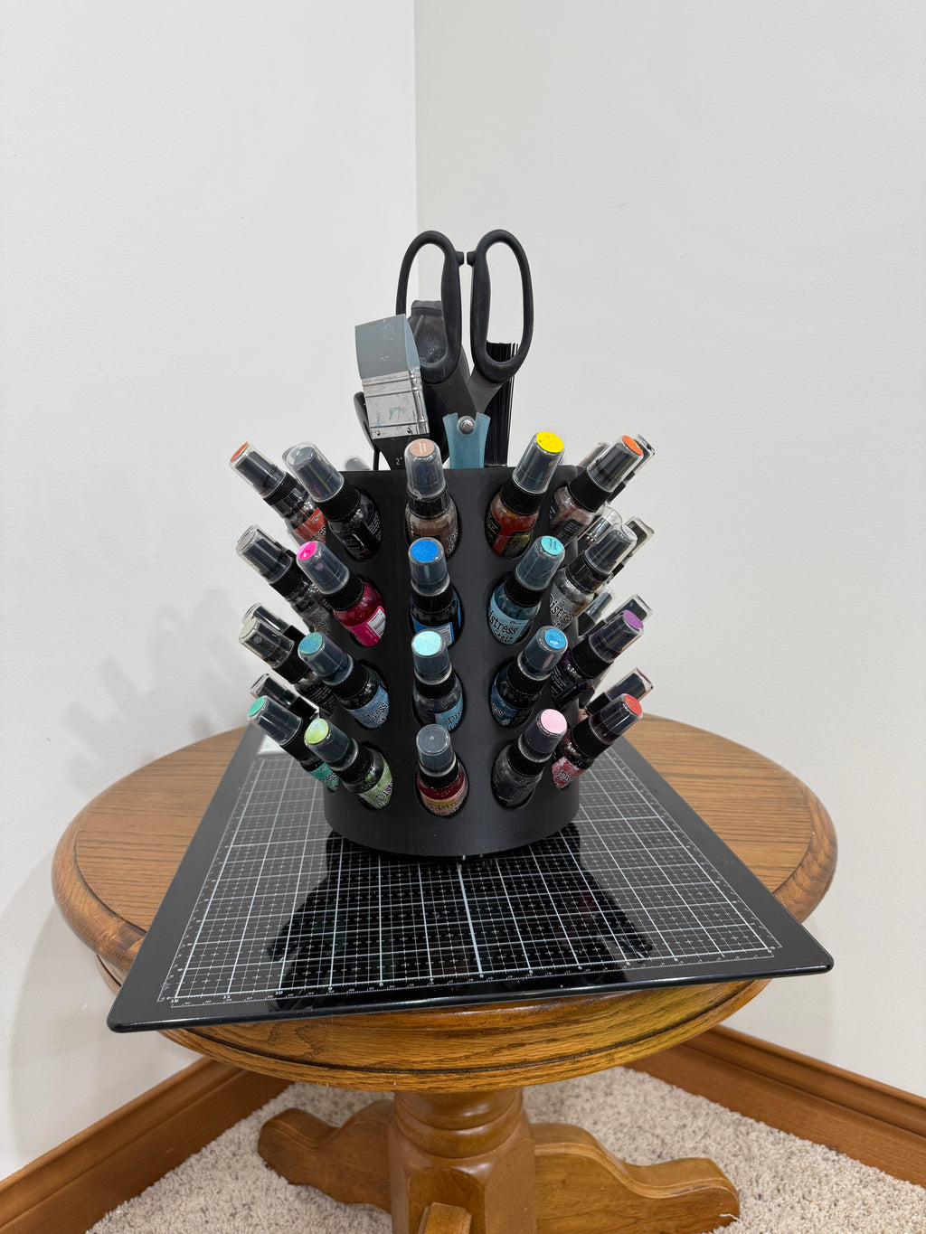 Distress Oxide Spray Carousel, 1 oz Bottle Storage Organizer Y-Axis Printing LLC