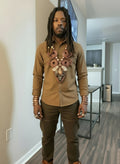 Chunky Wire Wrapped Emperor Body Necklace For Men The Vibez Shop