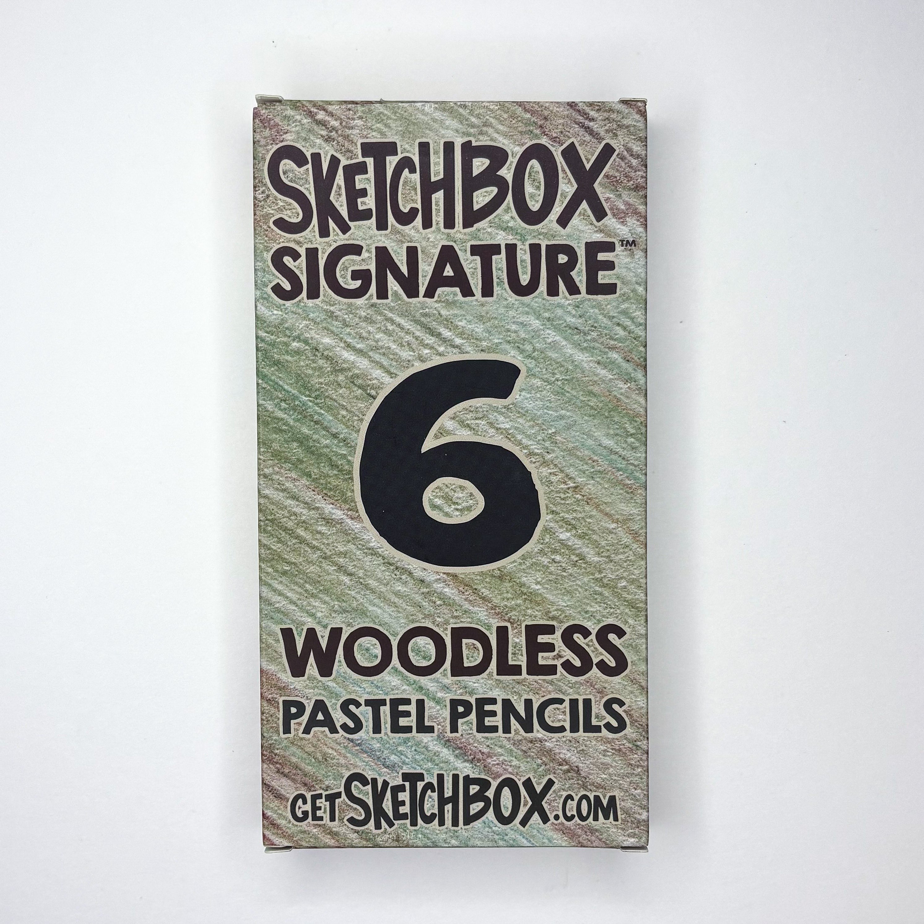 SketchBox Signature Woodless Pastel Pencil 6 Set ShopSketchBox