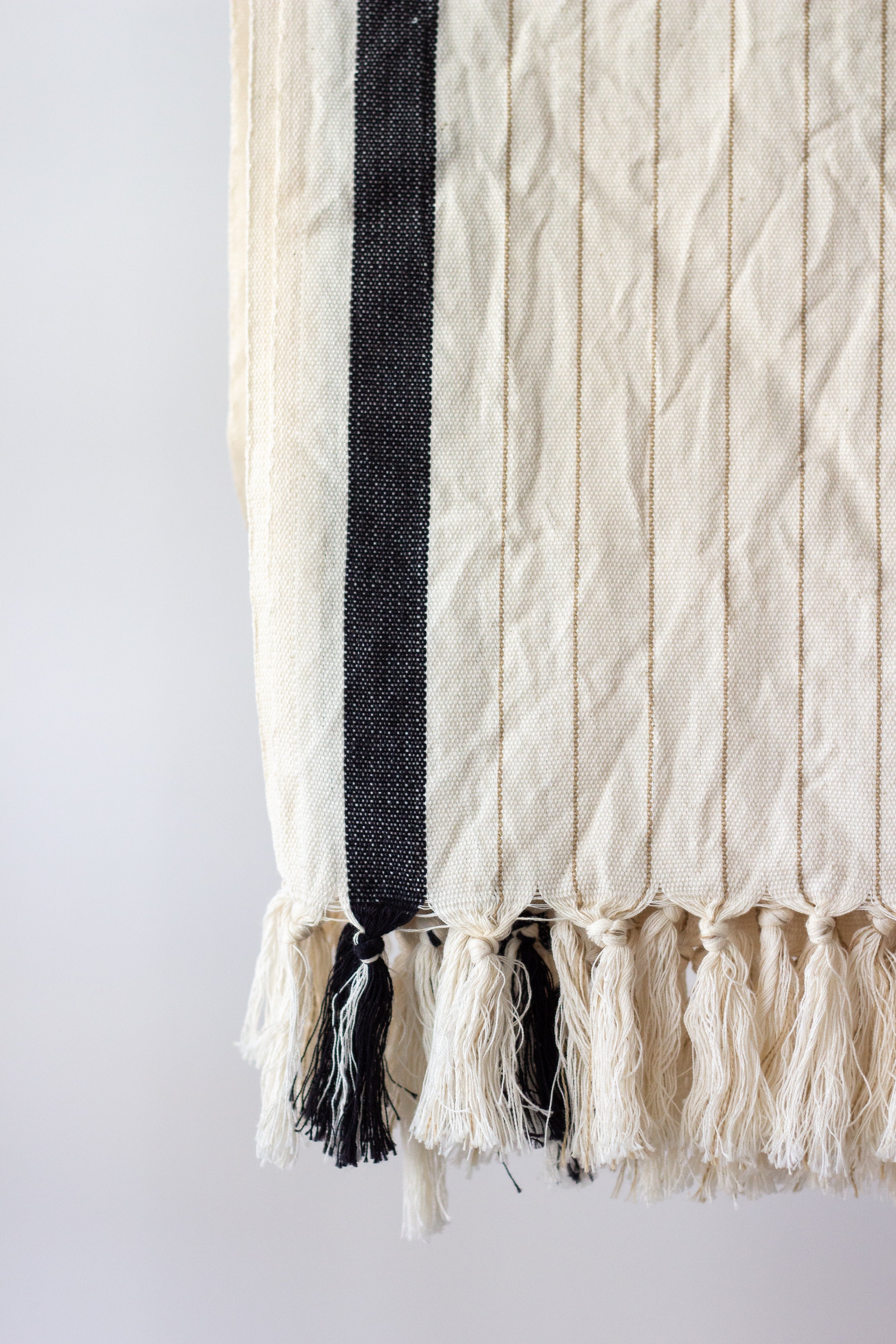 Drama Cotton Linen Towels Eastern Woven