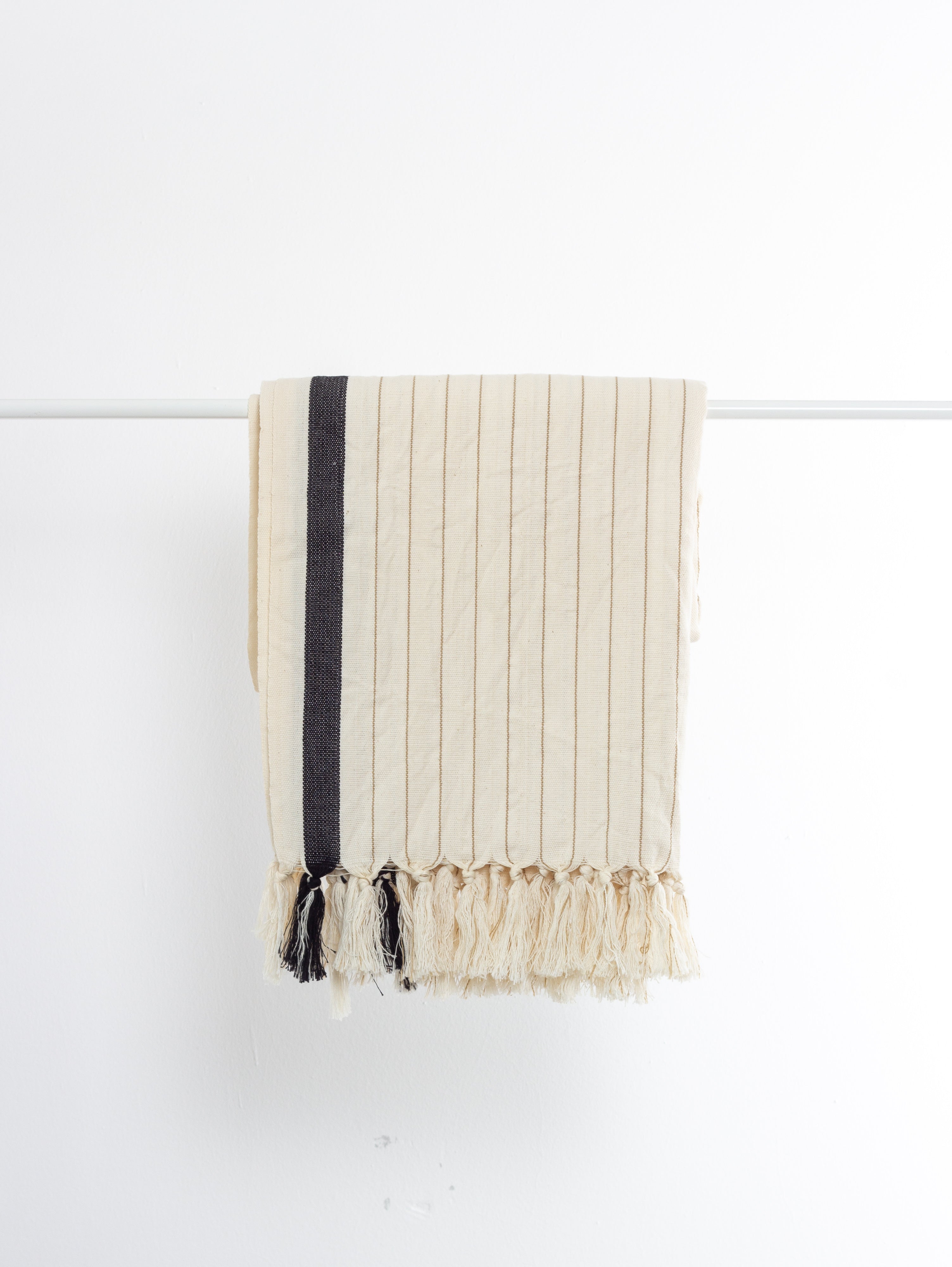 Drama Cotton Linen Towels Eastern Woven