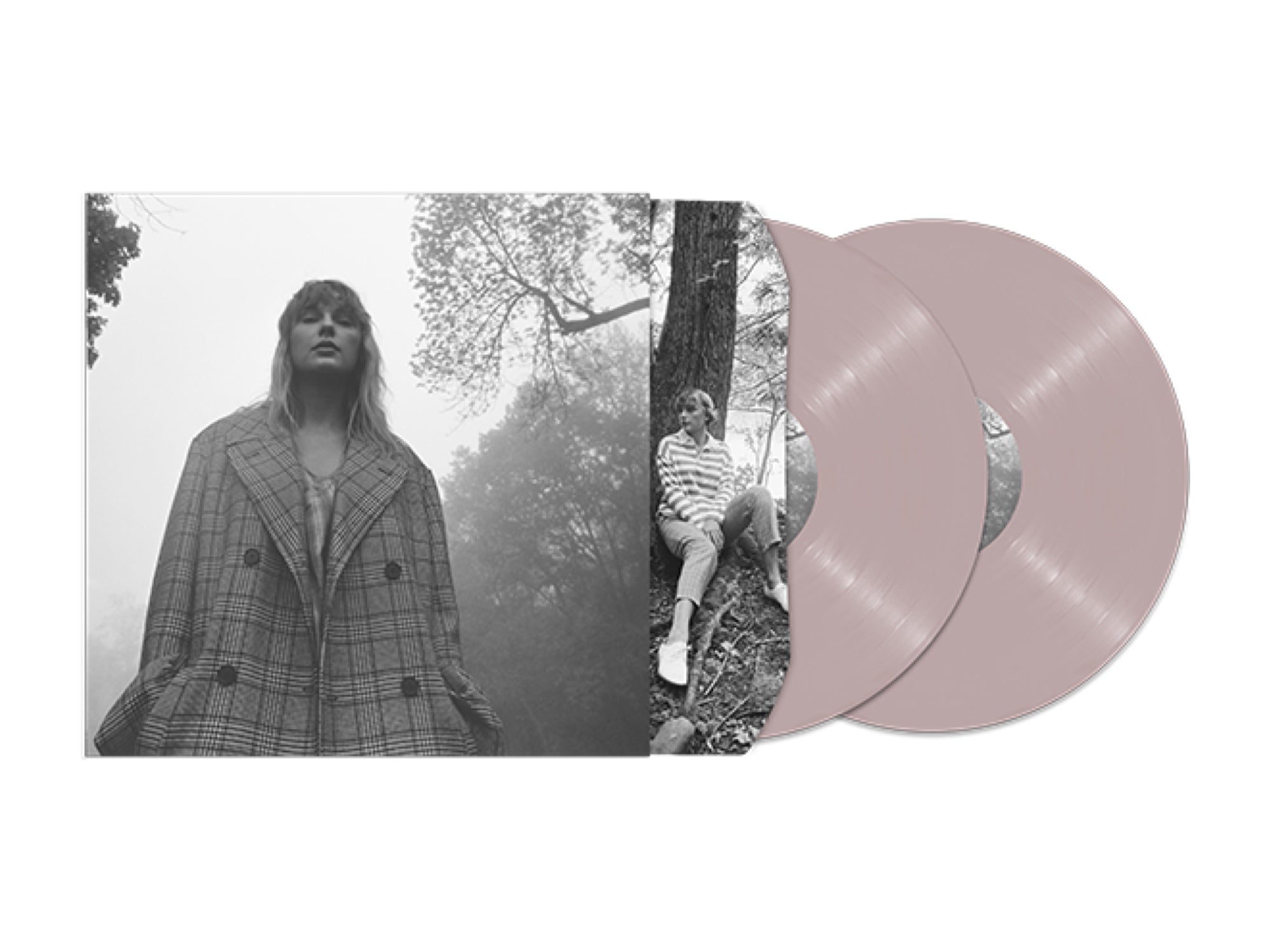 Taylor Swift - Folklore ("Clandestine Meetings" Deluxe Edition Pink Colored Vinyl) Pale Blue Dot Records