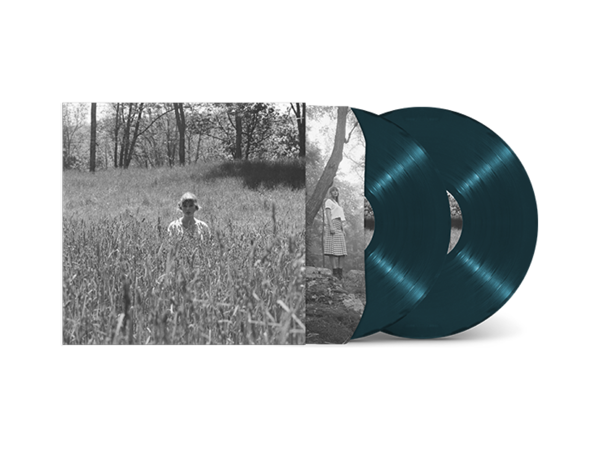Taylor Swift - Folklore ("In The Weeds" Deluxe Edition Colored Vinyl) Pale Blue Dot Records