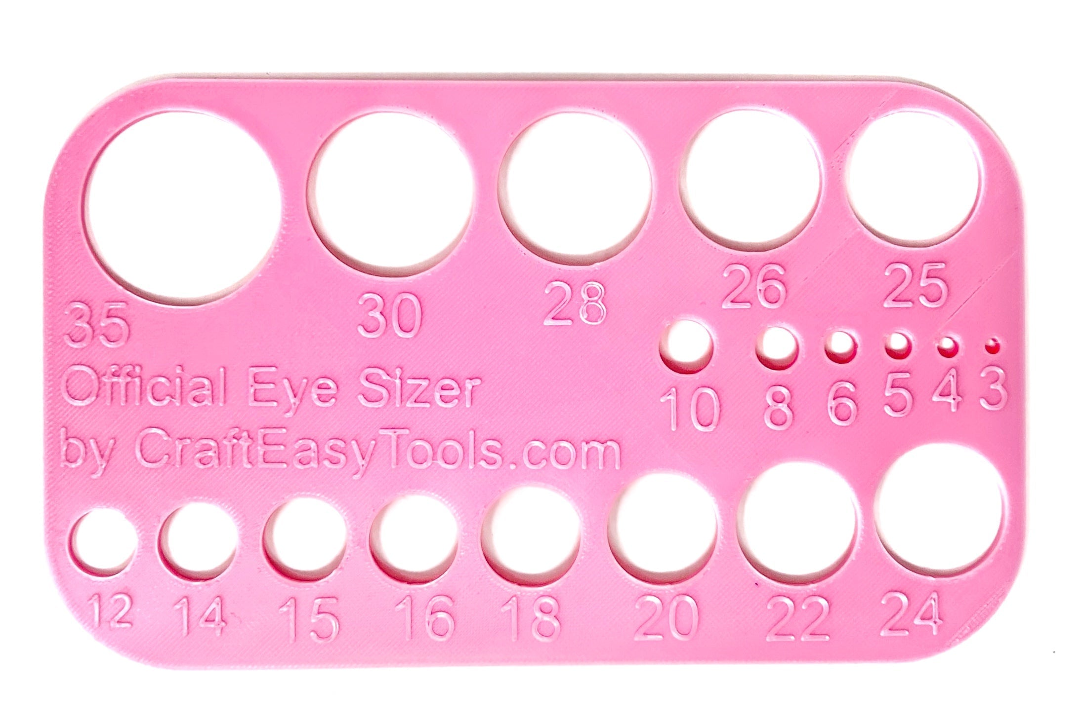 Safety Eye Sizer Craft Easy Tools