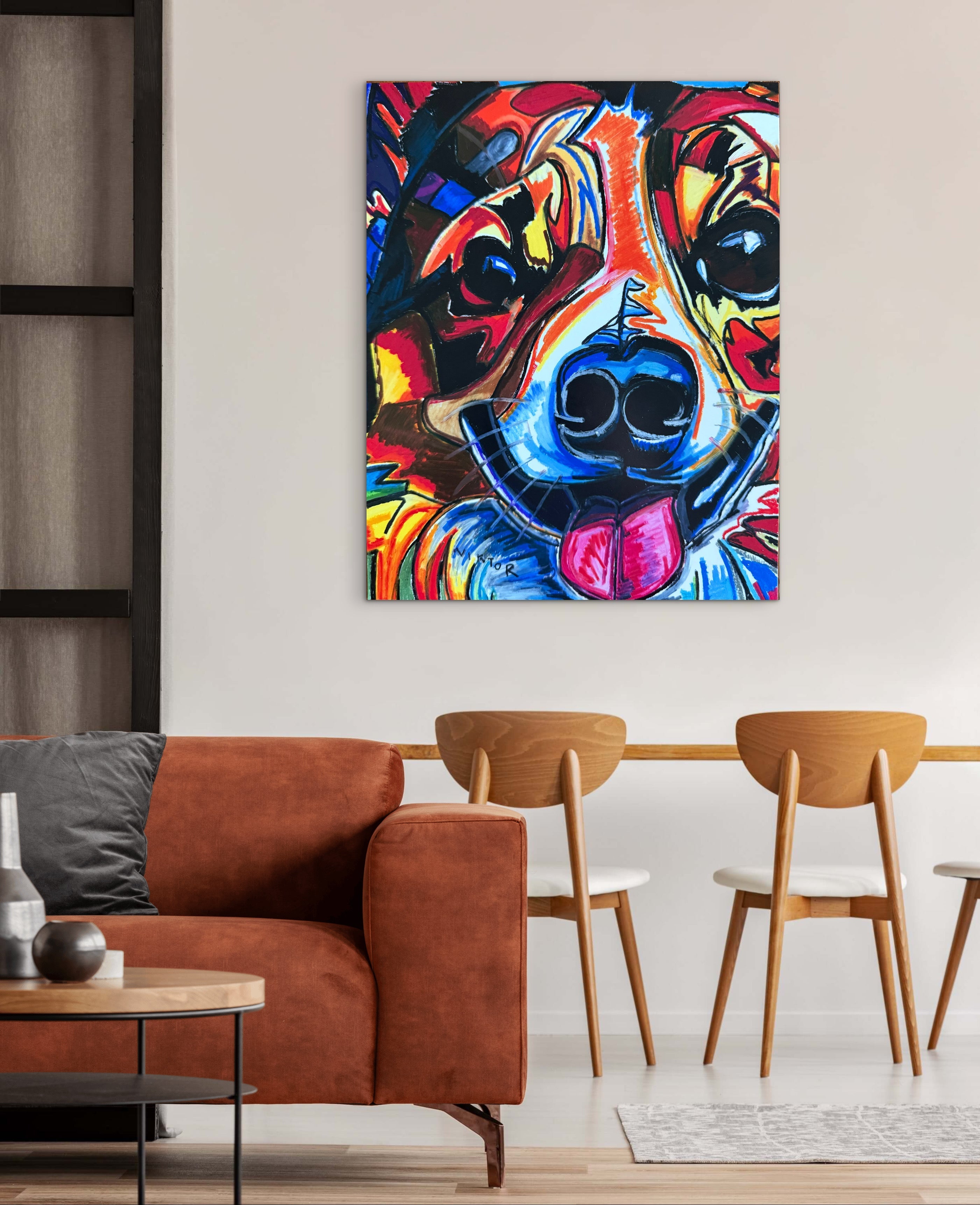 Hazel The Corgi - Art Prints Vichy's Art
