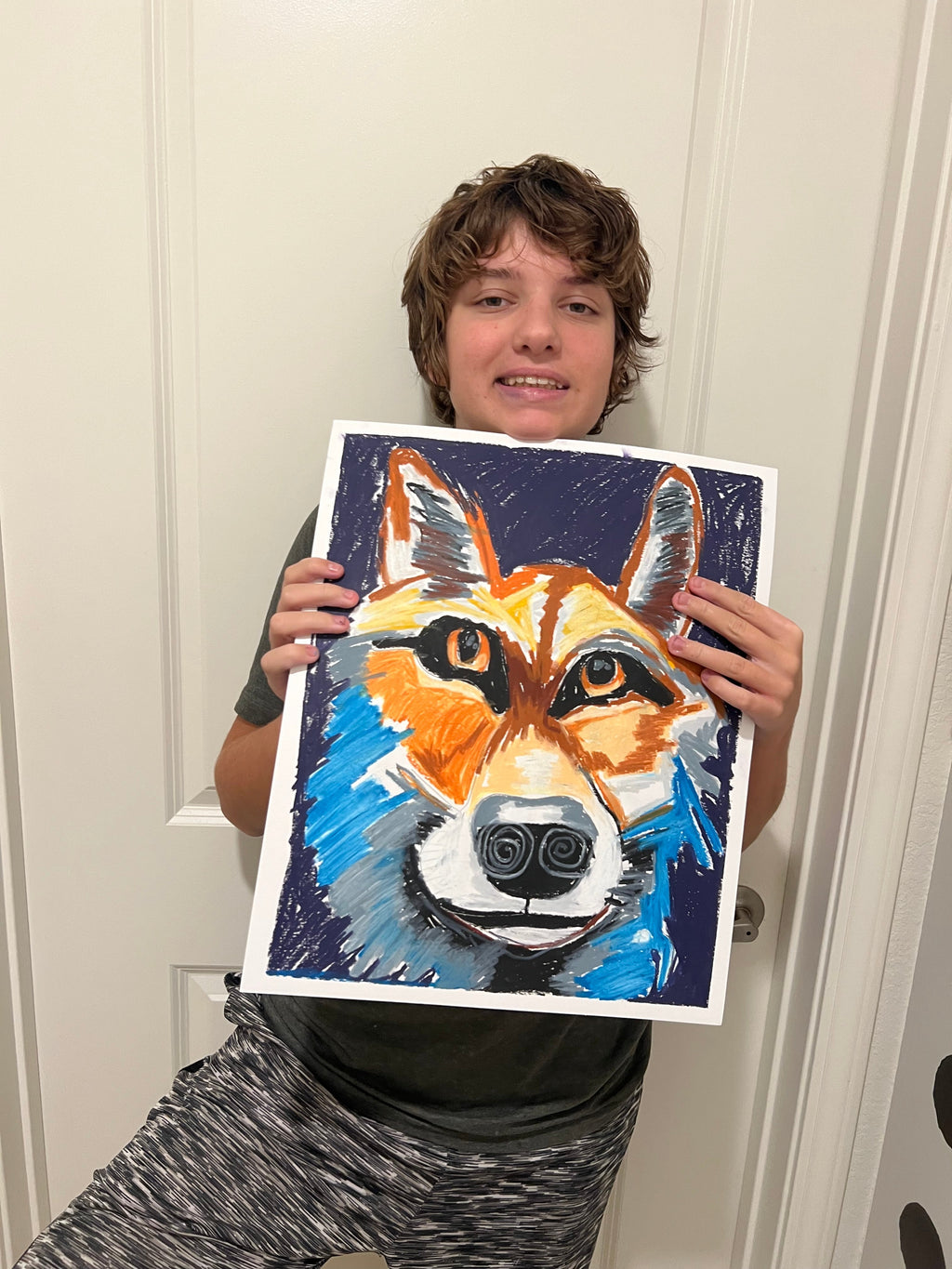 Reynard, The Colorful Fox - Art Prints Vichy's Art