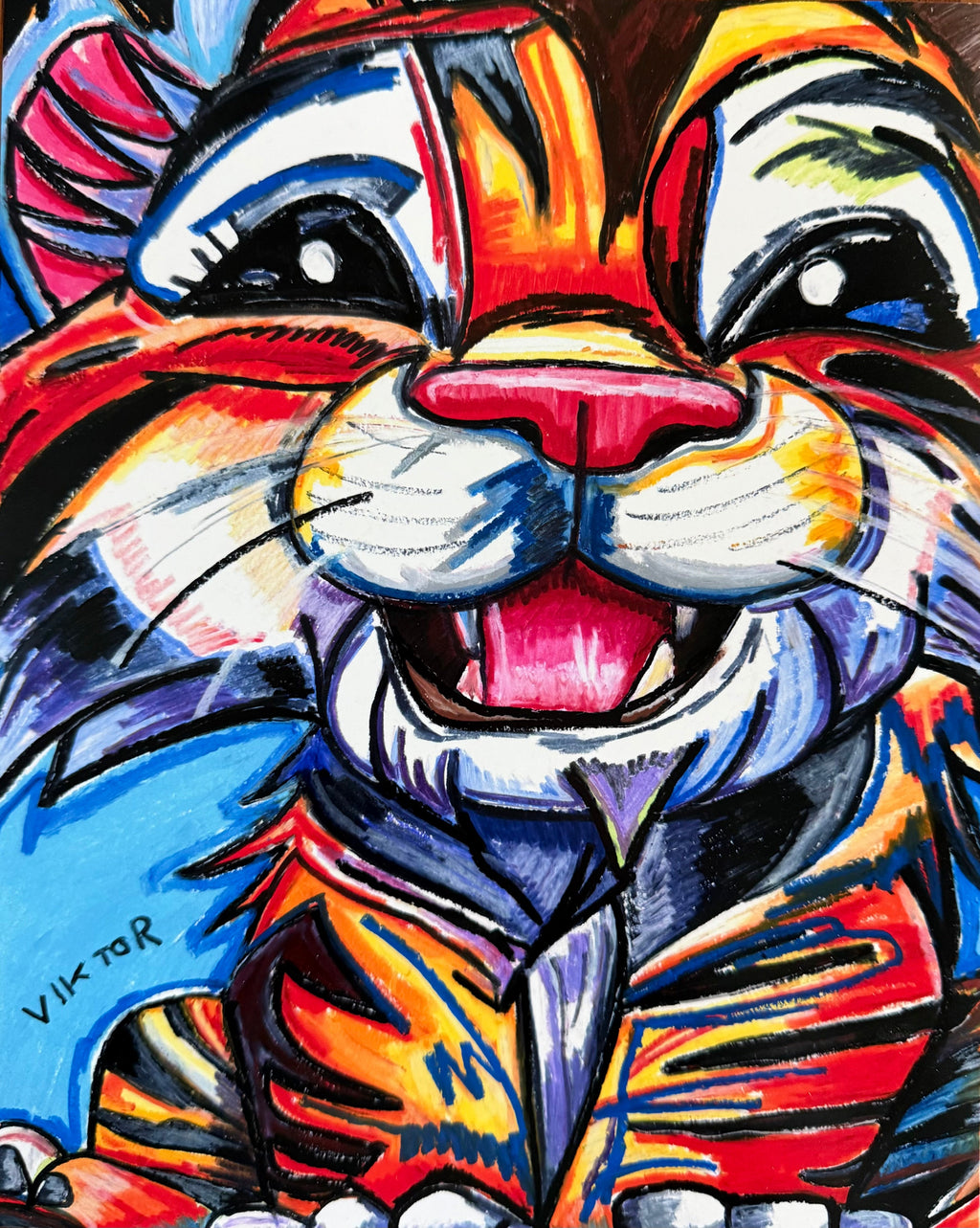 Stripy - Art Prints Vichy's Art