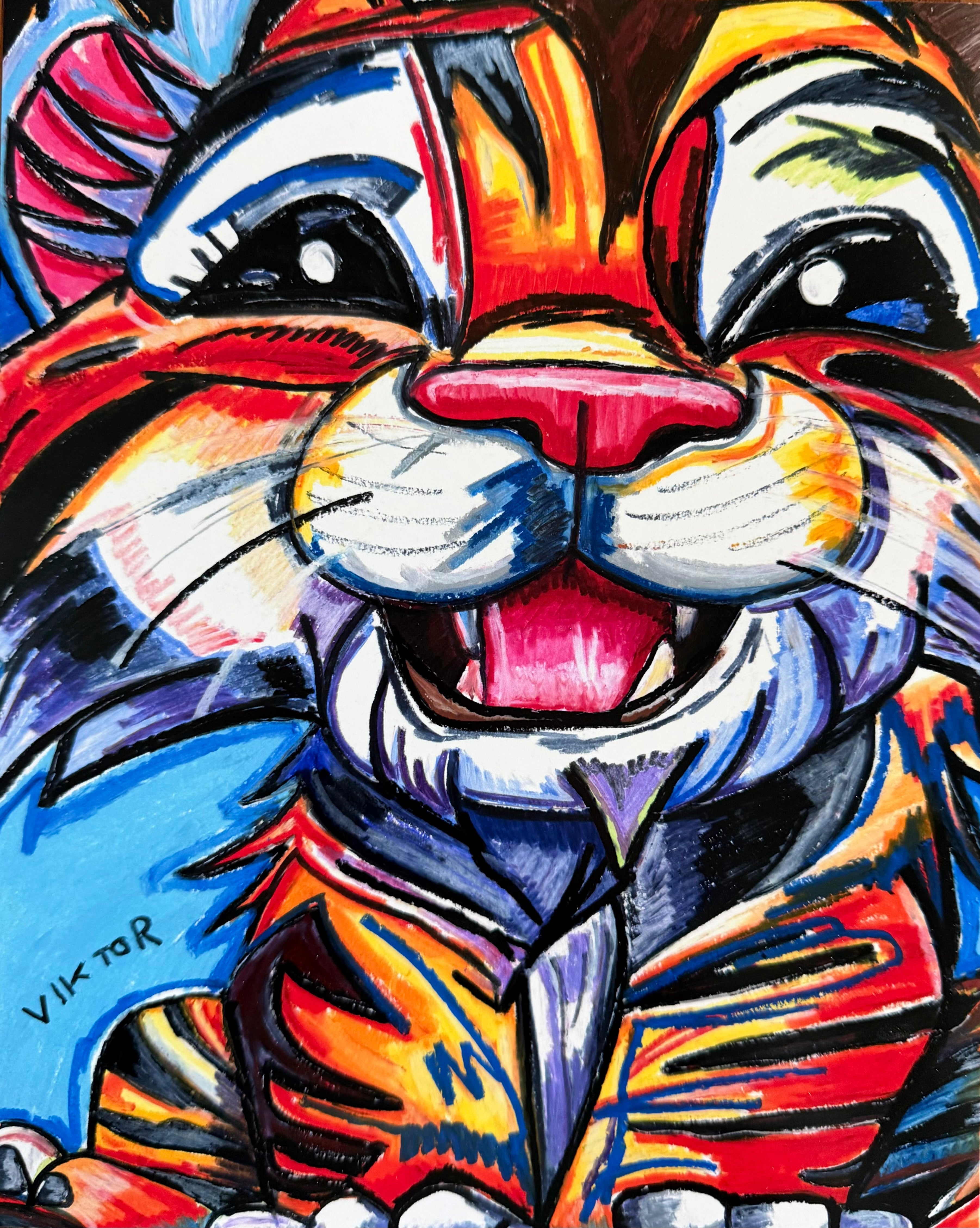 Stripy - Art Prints Vichy's Art