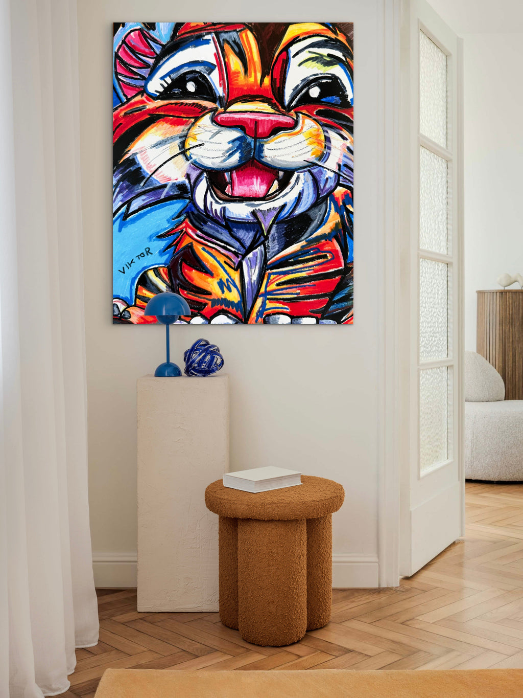 Stripy - Art Prints Vichy's Art