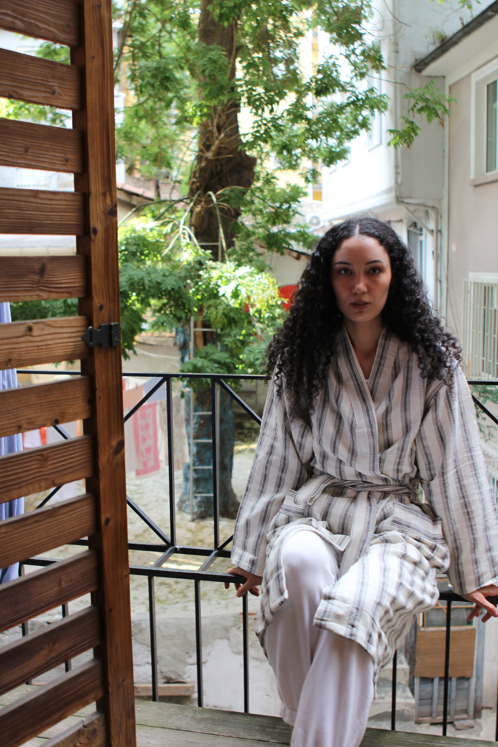Titus Robe Eastern Woven
