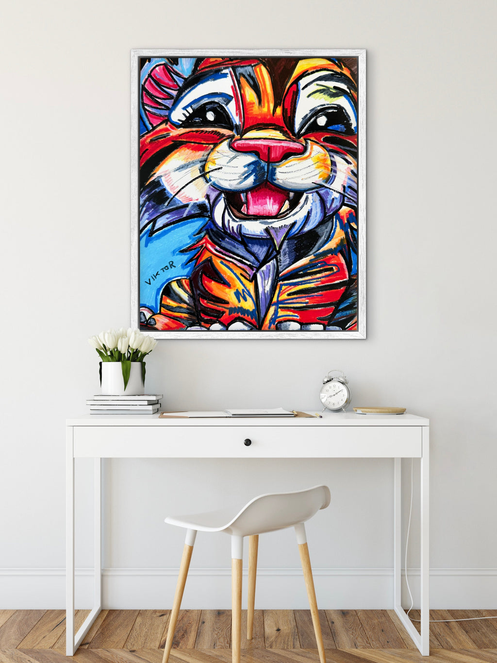 Stripy - Art Prints Vichy's Art