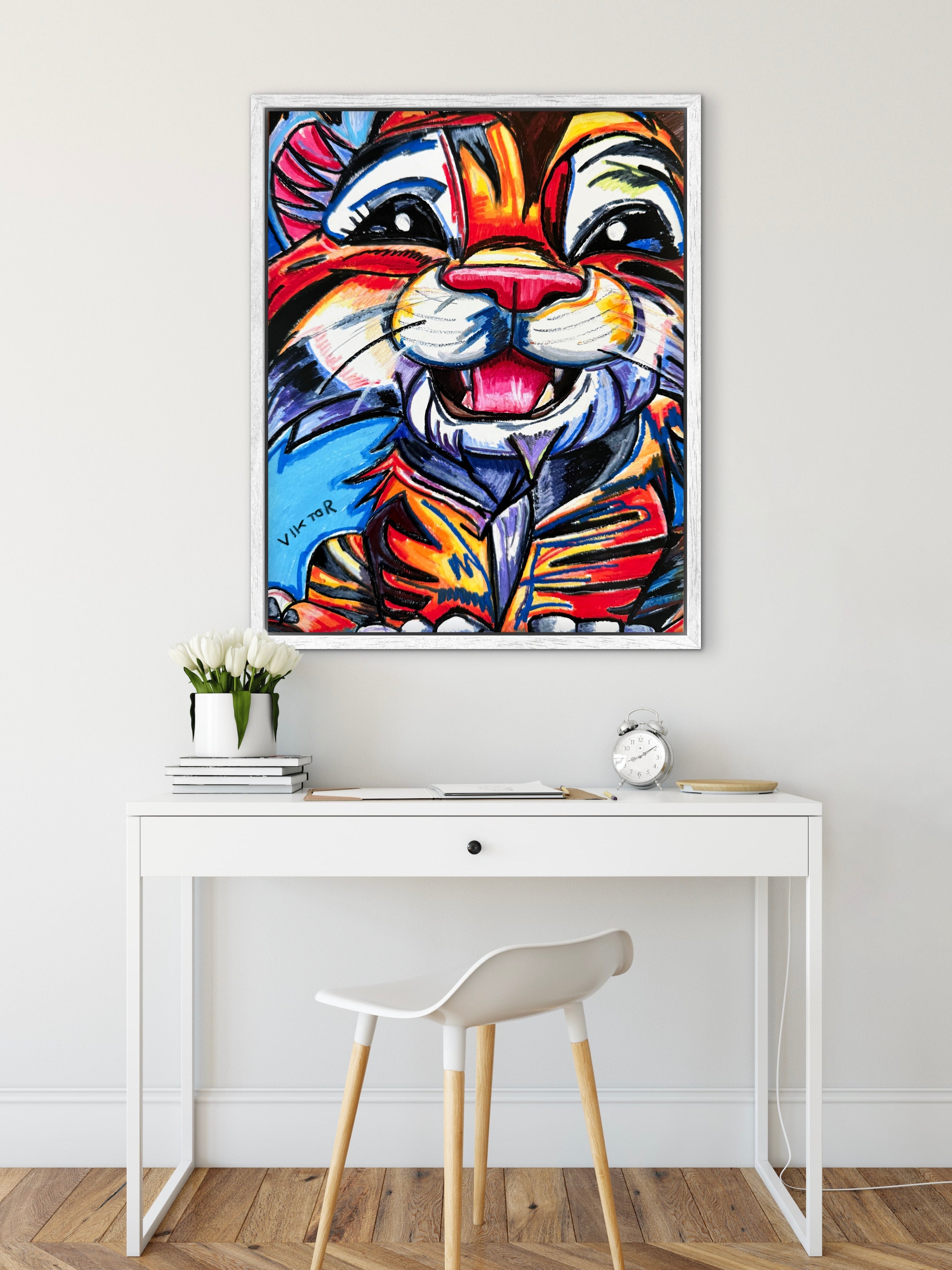 Stripy - Art Prints Vichy's Art