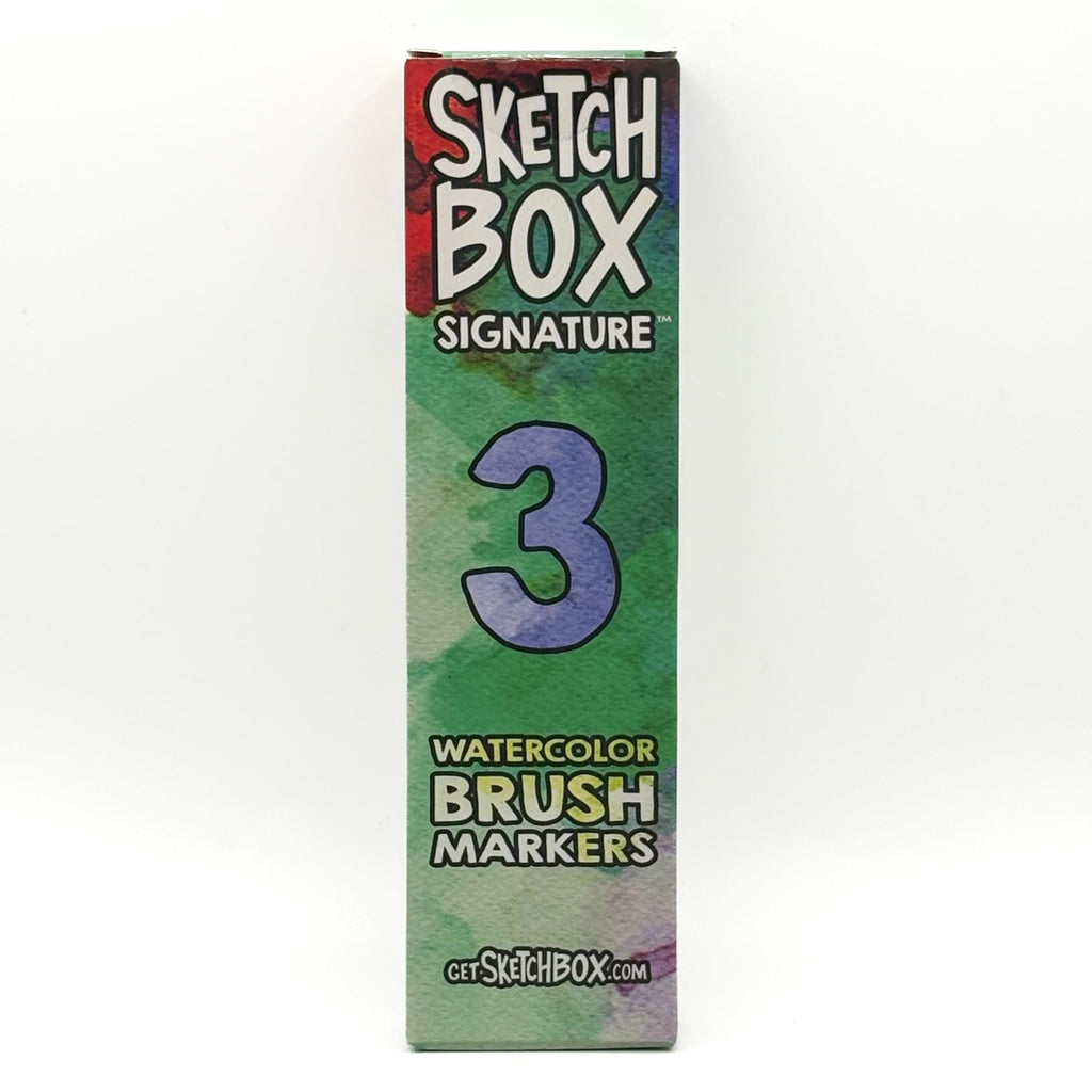 SketchBox Signature Watercolor Brush Marker Sets ShopSketchBox