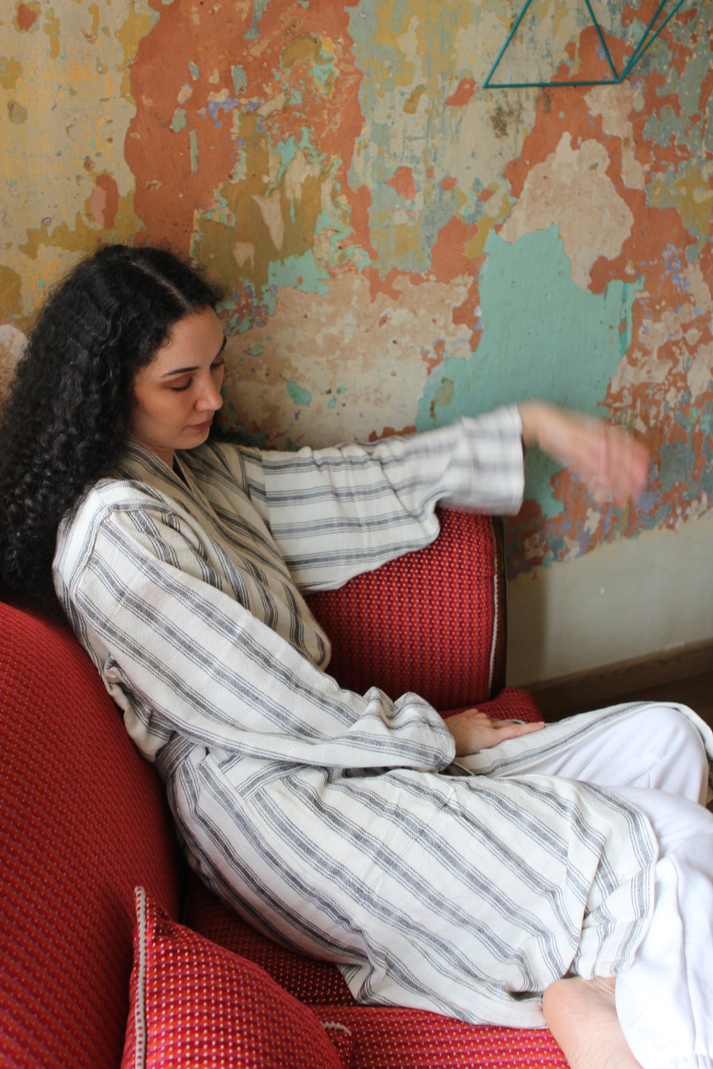 Titus Robe Eastern Woven