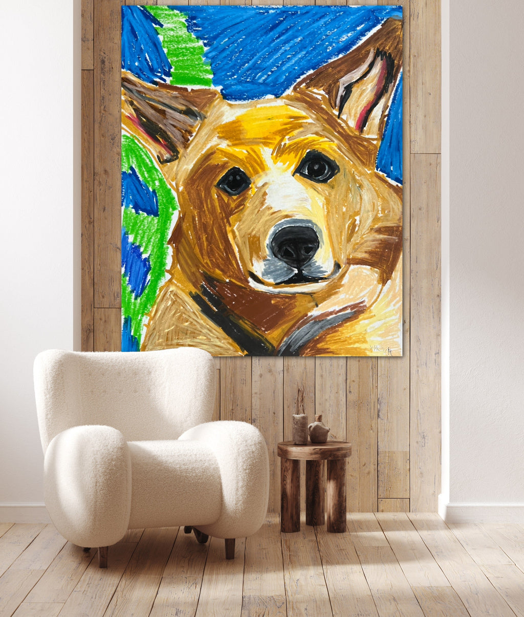 Archie, The Corgi - Art Prints Vichy's Art