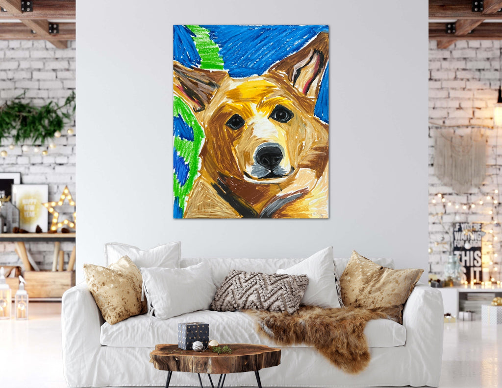 Archie, The Corgi - Art Prints Vichy's Art
