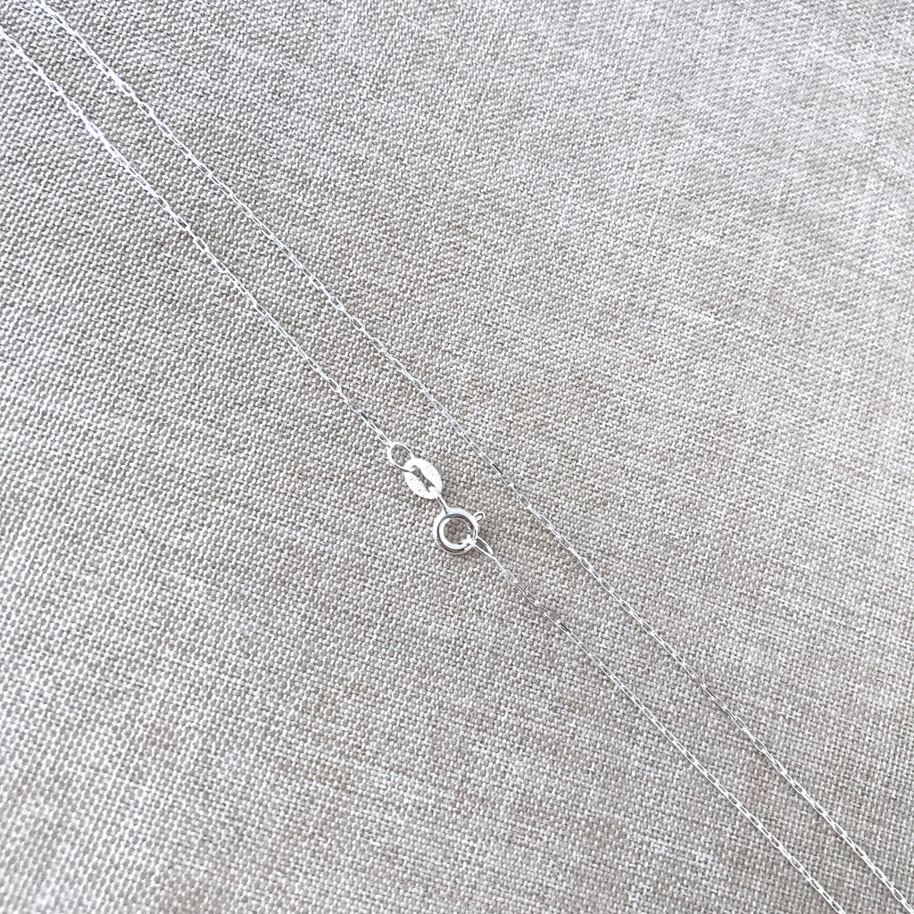 18" - 925 India Sterling Silver Chain - Super Fine - 18 Inch - Wholesale Chain - Spring Ring Clasp - .925 India Stamped - Cable Chain The Attic Exchange