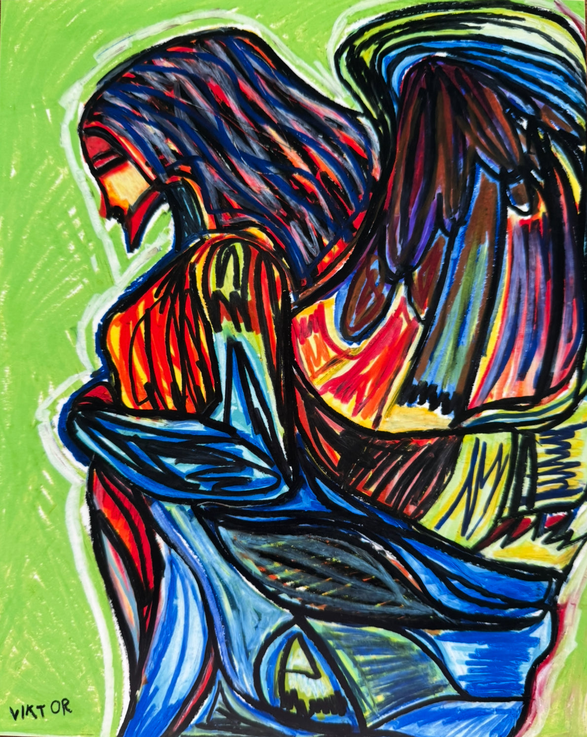 Angel - Art Prints Vichy's Art