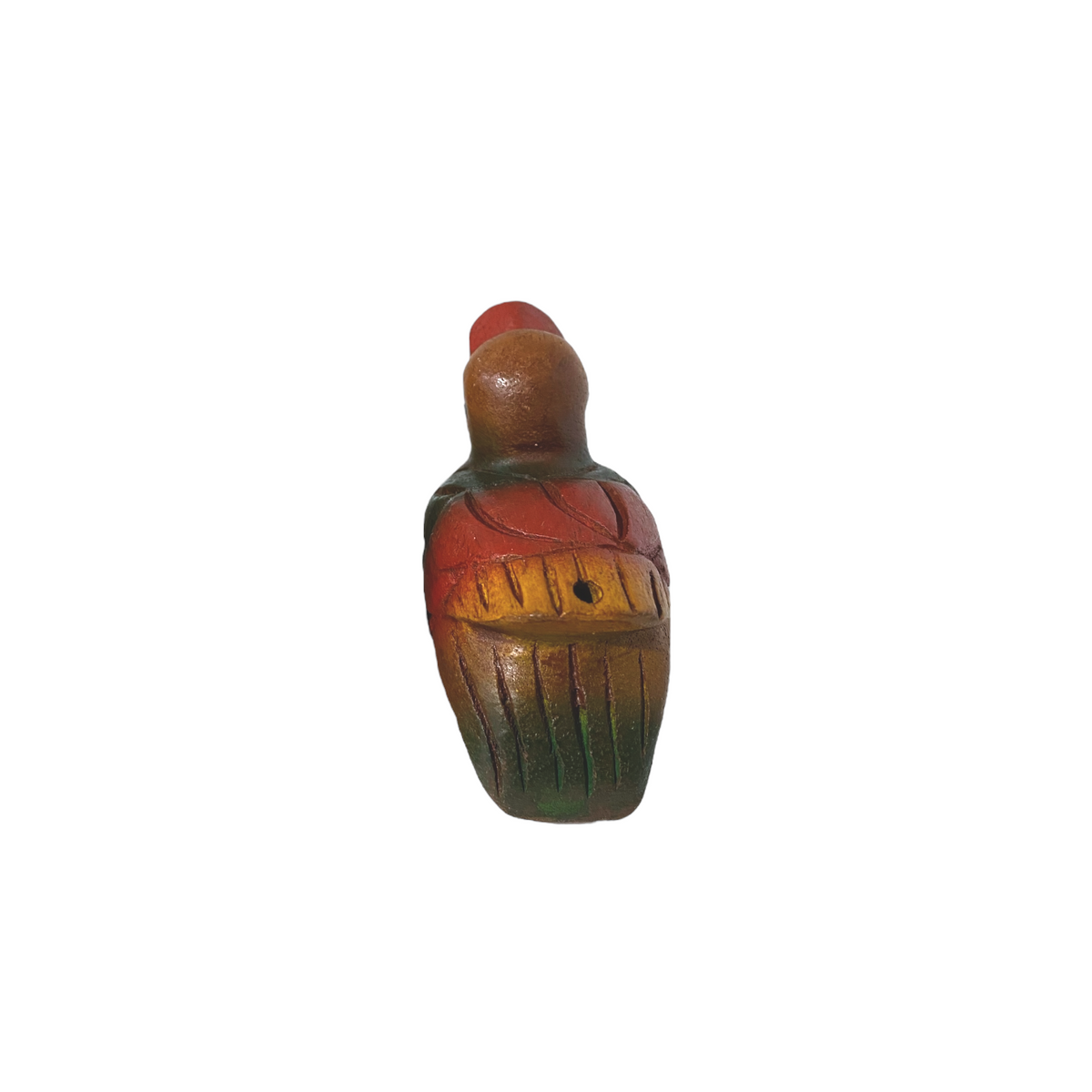 Painted Wooden Musical Whistle Duck Noise Maker Music Frog Co